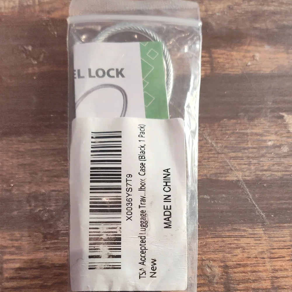Black TSA Lock